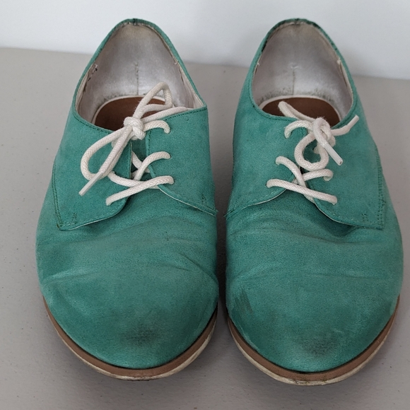 Seafoam green Loafer shoes - Women's size 9 - Mossimo - Picture 2 of 6